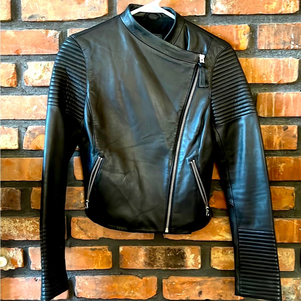 Mackage leather Moto jacket